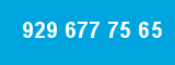929 677 75 65 929 677 75 65